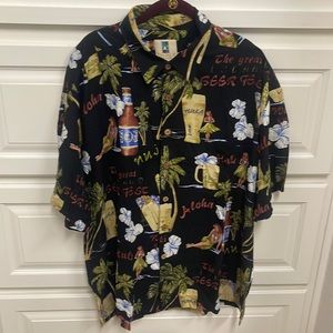 Kahala men’s rayon shirt XXL, like new